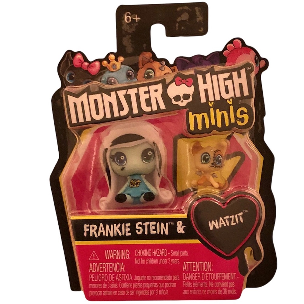 Frankie Stein And Watzit Monster High Mini Mattel Doll